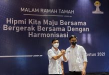 Fadel Taufan dan Nidal Rusdin Sepakat Bergerak Bersama Majukan HIPMI Makassar