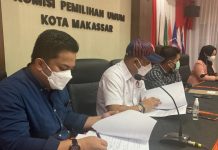 KPU Makassar Melaksanakan Pemutakhira Data Pemilih Berkelanjutan Bulan Juli 2021