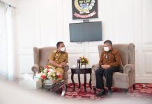 Temui Plt Gubernur, Taufan Pawe Laporkan Kebutuhan Vaksin Dosis Pertama di Kota Parepare