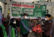 Baznas dan LPBI NU Makassar: Saatnya Pikirkan Kelangsungan Hidup Korban Kebakaran di Lepping