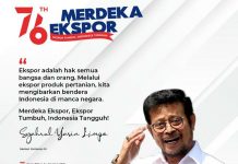 Ekspor Merdeka, Mentan SYL Sukses Mengangkat Nilai Ekspor Pertanian Indoensia