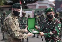 Wakasad Tutup Latihan Bersama Garuda Shield ke 15, TNI AD dan US Army