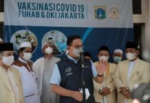 Anies Baswedan: Sudah 9 Juta Warga Menerima Vaksin Dosis Pertama dari Target 8 juta Penduduk Jakarta
