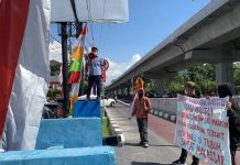 Pungli Tumbuh Subur di Samsat Makassar, GMB Aksi Unjuk Rasa di Kantor Ditlantas Polda Sulsel