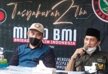 Milad Ke 2, Brigade Muslim Indonesia Ajak Komponen Masyarakat Untuk di Vaksinasi Agar PPKM Berakhir
