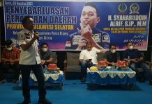 Wakil Ketua DPRD Sulsel Sosialisasikan Peraturan Daerah Tentang Kepemudaan