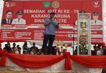 Ketua Pordasi Sulsel Buka Lomba Pacuan Kuda di Desa Tanete Kabupaten Maros