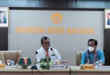 Rektor UNM Terima Kujungan Juru Bicara Presiden M. Fadjroel Rachman