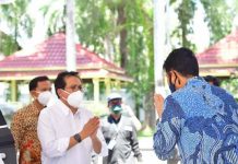 Bupati Terima Kedatangan Jubir Presiden, Suguhkan Masakan Tradisional Sinjai Laha Bete
