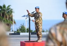 Enam Satgas Konga Ikuti Jam Komandan di Soedirman Naqoura Lebanon