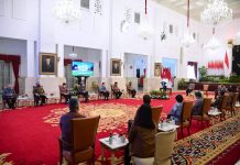 Dihadapan Direktur Perbankan, Presiden: Penyaluran Kredit Bagi UMKM Harus Capai 30 Persen