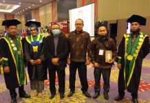 Ketua LLDIKTI Sulsel Hadiri Wisuda 496 Mahasiswa STIE Wira Bhakti Makassar