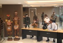 Menko Polhukam dan Mendagri Tinjau Kesiapan Pengamanan PON XX dan Papernas di Papua