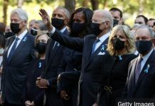Pemerintah dan Warga AS Peringati Tragedi 11 September, Mantan Presiden Hadir, Kecuali Donald Trump