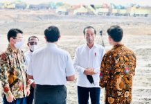 Presiden Jokowi Kunjungi Groundbreaking Pembangunan Pabrik Baterai Kendaraan Listrik Pertama di Indonesia