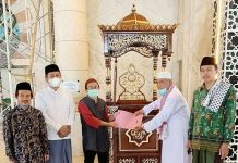 Ini Penampakan Mimbar Baru Masjid Raya Makassar, Usai Dibakar