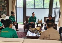 Ketua Umum DPP KAMSRI Bersilaturahmi ke Ketua Umum PP TP. Sriwijaya Ahmad Fauzan