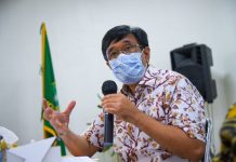 Anggota DPR Dukung Kemendagri ‘Leading Sector’ Pengelolaan Satu Data Indonesia FOTO: Anggota Komisi II DPR RI Djarot Saiful Hidayat saat mengikuti Kunjungan Kerja Spesifik Komisi II DPR RI ke Pemerintah Kota Bekasi, Jawa Barat, Senin (4/10/2021). Foto: Ridwan/nvl