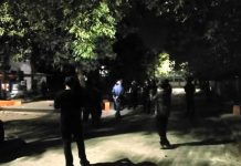 OTK Serang Sekretariat Organisasi Internal Kampus Fakultas Seni Dan Desain UNM Parangtambung FOTO: Kondisi Kampus Fakultas Seni dan Desain Universitas Negeri Makassar di Jalan Malengkeri, Makassar. Kejadian Tersebut terjadi sekitar pukul 19.30 WITA, usai diserang orang tak dikenal (OTK). Kamis, (7/10).