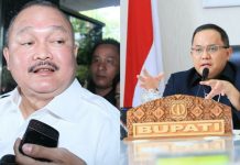 Bapak dan Anak Terjerat Kasus Korupsi FOTO: Kiri Alex Noerdin, mantan Gubernur Sumatera Selatan dan Kanan Dodi Reza Alex Noerdin Bupati Musi Banyuasin