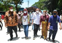 Waket Komisi IV Dukung Pengembangan Taman Nasional Bantimurung FOTO: Wakil Ketua Komisi IV DPR RI Anggia Erma Rini saat memimpin Tim Kunjungan Kerja Reses Komisi IV DPR RI meninjau kawasan Balai Nasional Konservasi Kupu-Kupu di Taman Nasional Bantimurung, Maros, Sulawesi Selatan, Jumat (15/10/2021). Foto: Nadia/Man