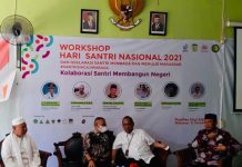 Moh Hasan, Pertama di Sulsel Kukuhkan TLS, Perkuat Numerasi dan Literasi Baca Tulis Al-Quran di Hari Santri FOTO: Kepala Dinas Perpustakaan dan Kearsipan Provinsi Sulawesi Selatan Moh. Hasan Sijaya selaku Ketua II Tim Pendamping Literasi Daerah (TPLD) Provinsi Sulawesi Selatan.