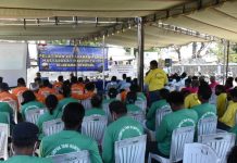 Lantamal VII Gelar Pelatihan Ketahan Pangan Masyarakat Maritim Tahun 2021 FOTO: Dispotmar Lantamal VII menggelar pelatihan Ketahanan Pangan Masyarakat Maritim tahun 2021 bertempat di Kampung Bahari Nusantara Lantamal VII Kupang, desa Tablolong, kec. Kupang Barat, NTT, Selasa (26/10).