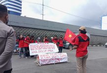 Ada 28 Titik Aksi Mahasiswa dan Pemuda di Kota Makassar, Peringati Hari Sumpah Pemuda ke 93 FOTO: Aksi demostrasi mahasiswa di Makassar beberapa waktu lalu