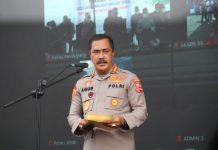 Di Hari Sumpah Pemuda, ini Pesan Kabareskrim FOTO: Kabareskrim Komjen Pol Agus Andrianto pada peringatah Hari Sumpah Pemuda Kamis (28/10/2021)