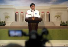 Dorong Transformasi Industri Pertelevisian, Menkominfo: Pemerintah Perkuat Regulasi FOTO: Menteri Komunikasi dan Informatika Johnny G. Plate