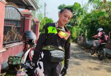 Kenal Dekat dengan Alwan Putra dari Aldin Bulen Penggemar Motor Cross dan Hafidz Qur’an FOTO: Din Alif Alwan Aldin saat usai mengikuti One Day Train Advanture di kabupaten Bone. Jum'at (29/10/2021