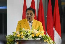 Golkar Bakal Kuningkan Sumatra, Airlangga Ajak Kader Partai Menyatu FOTO: Ketua Umum Partai Golkar Airlangga Hartarto