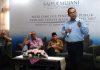 Pasangan Calon Presiden – Wakil Presiden 2024 FOTO: Guru besar ilmu politik UIN Syarif Hidayatullah Jakarta, Saiful Mujani saat dalam suatu diskusi yang digelar beberapa waktu lalu.