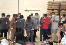 Usir Wartawan Saat Liputan, Ketum SPRI: Menteri Pertanian Harus Dipidana 2 Tahun Penjara FOTO: Mentan Syahrul Yasin Limpo saat meninjau pelepasan ekspor pinang ke negara Pakistan pada Sabtu (6/11/2021) di gudang biji pinang CV. Indokara di Jalan Suak Kandis, Desa Pudak III, Kumpe Ulu, Kabupaten Muaro Jambi, Provinsi Jambi.