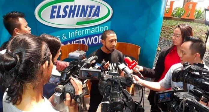 FOTO: Phirman Rezha selaku Chairman Rabu Hijrah saat ditemui awak media 