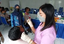 Saat PTM Level 1, SMK KAL-1 Laksanakan Tes PCR Tahap 2 FOTO: Siswa Sekolah Menengah Kejuruan Khusus Angkatan Laut SMK KAL-1 lakukan PCR (Polymerase Chain Reaction) tahap 2 sebagaimana rekomendasi dari Dinas Pendidikan dan Dinas Kesehatan Kota Surabaya. Jumat, (13/11)