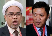 Habiburokhman Fadli Zon sudah Diberi Teguran, Ngabalin: Suruh dia Baca Undang-undang FOTO: Kiri Tenaga Ahli Utama Kantor Staf Presiden (KSP) Ali Mochtar Ngabalin dan Kanan, Ketua Bidang Advokasi dan Hukum DPP Partai Gerindra Habiburokhman