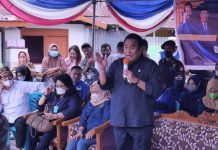 Rachmat Gobel: Pemda Harus Cari Solusi Atasi Banjir Gorontalo FOTO: Wakil Ketua DPR RI Rachmat Gobel saat kunjungan kerja ke Gorontalo baru-baru ini. Foto: Azka/Man