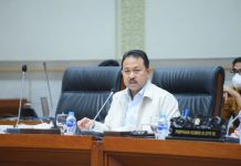 Perubahan RUU Kejaksaan Sebagai Pemantapan Peran Kejaksaan RI FOTO: Wakil Ketua Komisi III DPR RI Pangeran Khairul Shaleh dalam Rapat Kerja Komisi III DPR RI di Gedung Nusantara II, Senayan, Jakarta, Senin (15/11/2021). Foto: Geraldi/nvl