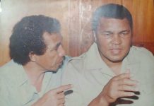 Wartawan Senior yang Juga Politisi Partai Demokrat Max Sopacua Dimakamkan di Ciomas Bogor FOTO: Max Sopacua saat masih bertugas di TVRI, Mewawancarai langsung petinju legendaris Muhammad Ali