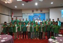 GP Ansor Gelar Pelatihan Pendampingan UMKM Bagi Pimpinan Cabang se-Sulsel FOTO: GP Ansor Sulawesi Selatan Bekerja sama dengan BNI melaksanakan pelatihan Pendampingan UMKM di Hotel Kenari Tower Makassar, 22 November 2021
