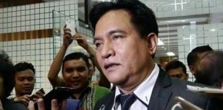 Menko Kumham Imipas: Pentingnya Pembenahan Organisasi Secara Menyeluruh FOTO: Pakar hukum tata negara, Yusril Ihza Mahendra, saat ditemui awak media dikesempatan lainnya.