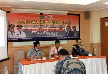 Minimalisir Polemik Pendirian Rumah Ibadah, FKUB Makassar Gelar FGD FOTO: kegiatan Focus Group Discussion (FGD) tentang prosedur dan mekanisme pendirian rumah ibadah yang digelar di Hotel Sultan dan Convention Makassar, Rabu 2 Desember 2021.