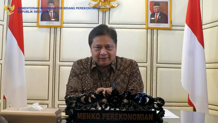 FOTO: Dr. Ir. Airlangga Hartarto, M.B.A., M.M.T., IPU. Menteri Koordinator Bidang Perekonomian Indonesia periode 2019-2024