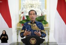 Presiden Jokowi: Layanan Disabilitas Ukuran Kemajuan Peradaban Bangsa FOTO: Presiden Jokowi dalam sambutannya pada Peringatan Hari Disabilitas Internasional, Jumat (03/12/2021), secara virtual. (Sumber: Tangkapan Layar)