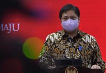 Airlangga, Vaksinasi Anak 6-11 Tahun Capai 2.3 Juta Dosis Menko Perekonomian Airlangga Hartarto. (Foto: Humas Setkab/Rahmat)