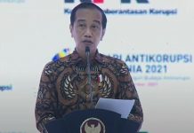 Presiden Jokowi Peringati Hari Antikorupsi Sedunia di Gedung Juang KPK