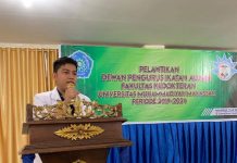 IKA FK Unismuh Akan Gelar Vaksinasi Massal di Pesantren FOTO: Ketua Umum IKA FK Unismuh Makassar dr. Ardiatma