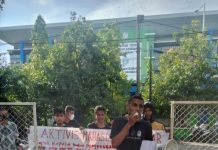 Hari Anti Korupsi, Aktivis Mahasiswa Makassar Kepung Balai Besar Jeneberang atas Dugaan Korupsi Program PT3A FOTO: Aktivis Mahasiswa Makassa "AMM" Mengepung Balai Besar Jeneberang Atas Dugaan Korupsi Program PT3 A. Kamis, (9/12)
