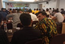 Gelar Silaturahmi, AMPG Makassar Solidkan Pengurus FOTO: AMPG Makassar Gelar Silaturahmi Solidkan Pengurus yang berlangsung di Hotel Grand Maleo, Jl. Pelita Raya, Makassar, Jum'at 10 Desember 2021.